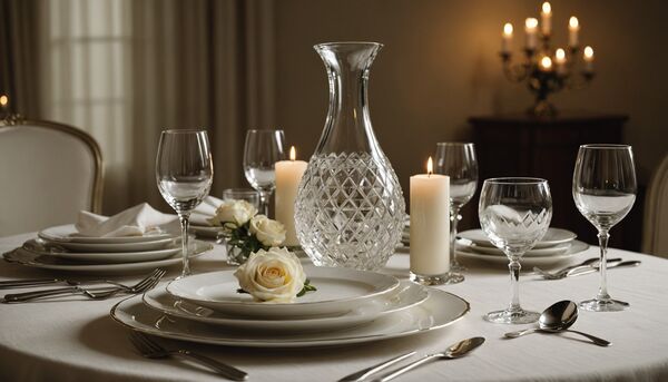 La carafe en cristal, un incontournable de la table raffinée